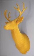 knitted deer head
